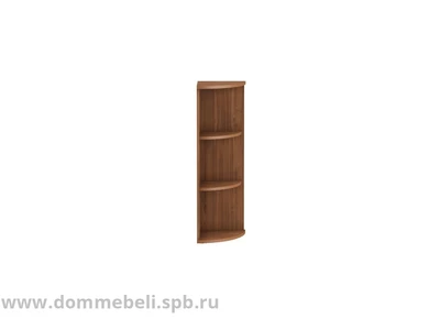 УС-2 Стеллаж угловой 365*365*1200 /орех/
