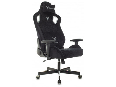 Кресло игровое Knight Outrider черный Light-20