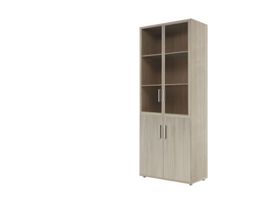 BSN30150002 Шкаф для бумаг 80x44x200 /Дуб атланта/