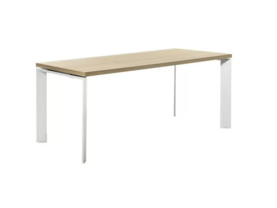 FERMO Стол L180 FE180 1800x900x770/cветлый дуб/белый/