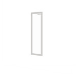 Gr-04.1N L Дверь средняя стеклянная стекло прозрачное  44,6×0,2×140,4 см