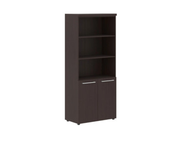 AHC 85.5 Шкаф с 1 комплектом глухих малых дверей и топом 850x430x1968 /Венге Магия/