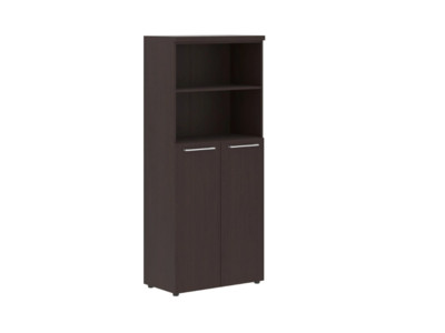 AHC 85.6 Шкаф с глухими средними дверьми и топом 850x430x1968 /Венге Магия/