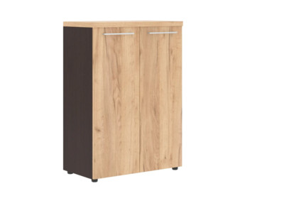 AMC 85.1 Шкаф с глухими средними дверьми и топом 850x430x1203 /Дуб Бофорд/Венге Магия/