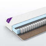 Матрас Elit «Optima» 90x200 см чехол Жаккард белый