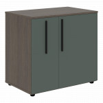 VGR 8655 Тумба под фригобар 860х550х800 /Дуб сильвер/Нефрит/