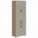 VHCS 80.8 Шкаф с 3-мя комплектами глухих малых дверей 800х430х2285 /Кобра/Аметист/