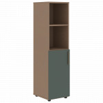 VMCS 40.5 Шкаф-колонка с глухой малой дверью 400х430х781 /Кобра/Нефрит/