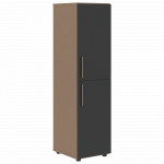 VMCS 40.4 Шкаф-колонка с 2-мя глухими малыми дверьми  400х430х781 /Кобра/Яшма/