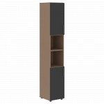 VHCS 40.4 Шкаф-колонка с глухими малыми дверьми 400х430х2253 /Кобра/Яшма/