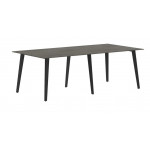 Стол для заседаний JCT 2211  2200x1100x750 мм/Орех Мокко/Антрацит/