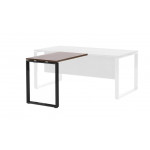 Приставка 101 401 WAL 09  1000x600x760 мм/Орех/Черный/