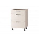 109.91 Стол с 3 ящиками ( с системой плавного закрывания) 600х530х820