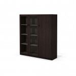 Сидней Sd-53N Комбинированный шкаф с гардеробом 145*40*164 /вишня Ойра/антрацит/