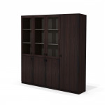 Сидней SD-64N  Шкаф комбинированный 190х40х203 /антрацит/вишня Ойра/