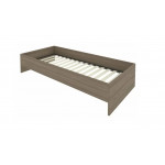 Кровать без изголовья с ортопедическим основанием С-К-90 /950x2050x400 мм/Вяз благородный/