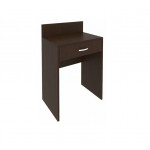 Столик туалетный с ящиком и бортиком С-СТЯ-60 /600x400x750/Венге цаво/