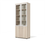 GR-62+GR-7.1(x2)+GR-04.1N L+GR-04.1N R Шкаф /90×42×219 см/ясень Шимо/