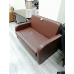 Диван 3-местный 1600*730*870h (к/зам) /коричневый/