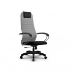 Кресло для руководителя SU-BK131-10 PL / SU-B-10/Светло-серый/Черный/