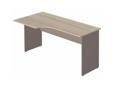W-2.2L Стол интегральный 150*90*77/Дуб сонома светлый/мокко/