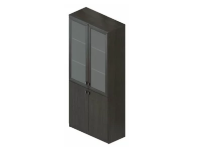 Сидней Sd-65N Шкаф комбинированный 90*40*203 /антрацит/вишня вермонт/