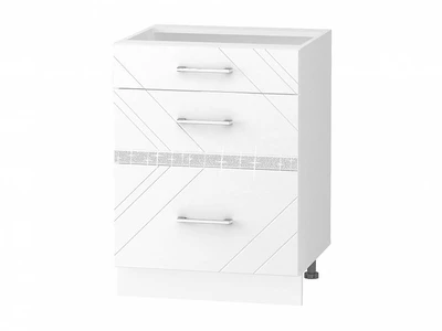 102.91 Стол с 3 ящиками (система Hettich) 600х530х820