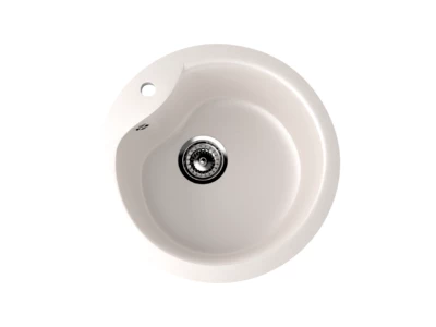 Мойка каменная EcoStone ES-12-331 /белый/