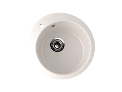 Мойка каменная EcoStone ES-13-331 /белая/