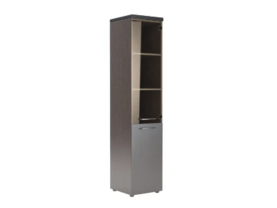 TORR THC 42.2 Шкаф колонка комбинированая с топом 432x450x1968 мм/венге/