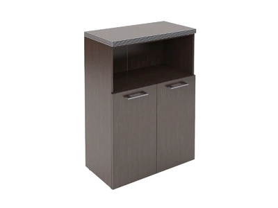 TORR TMC 85.3 Шкаф с глухими малыми дверьми и топом 856x450x1203 мм/венге/
