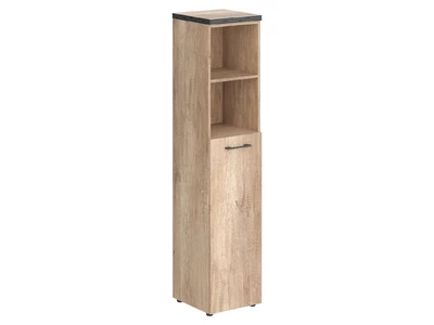 TORR THC 42.6 Шкаф колонка с глухой средней дверью и топом 432x450x1968 мм/дуб каньон/
