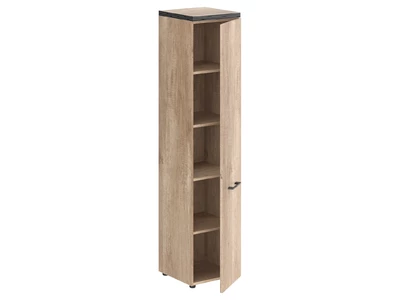 TORR THC 42.1 Шкаф колонка с глухой дверью и топом 426x430x1930 мм/дуб каньон/