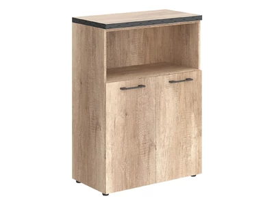 TORR TMC 85.3 Шкаф с глухими малыми дверьми и топом 856x450x1203 мм/дуб каньон/