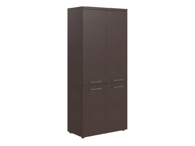 TORR Z THC 85.3 Шкаф с глухими средними и малыми дверьми 850x430x1968 мм/венге магия/