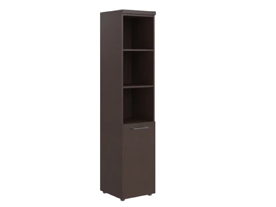 TORR Z THC 42.5 Шкаф колонка с глухой малой дверью и топом 426x430x1968 мм/венге магия/